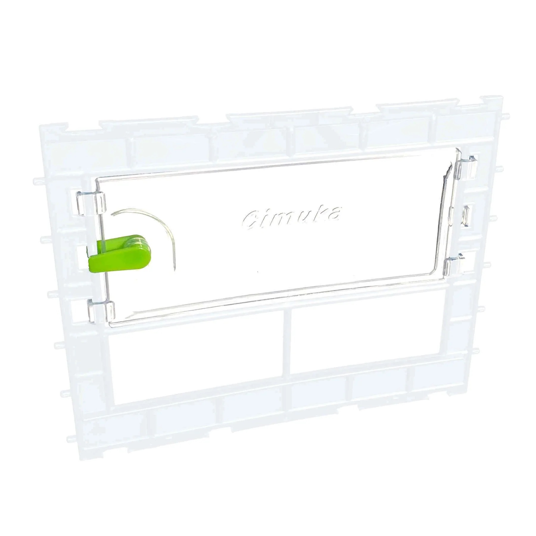 Clear Front Door for Chick Brooder